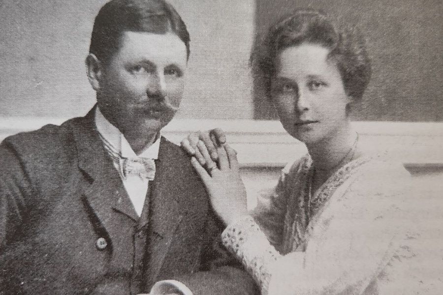 Walter Dehlweid z żoną Margarete z domu Blumenfeld