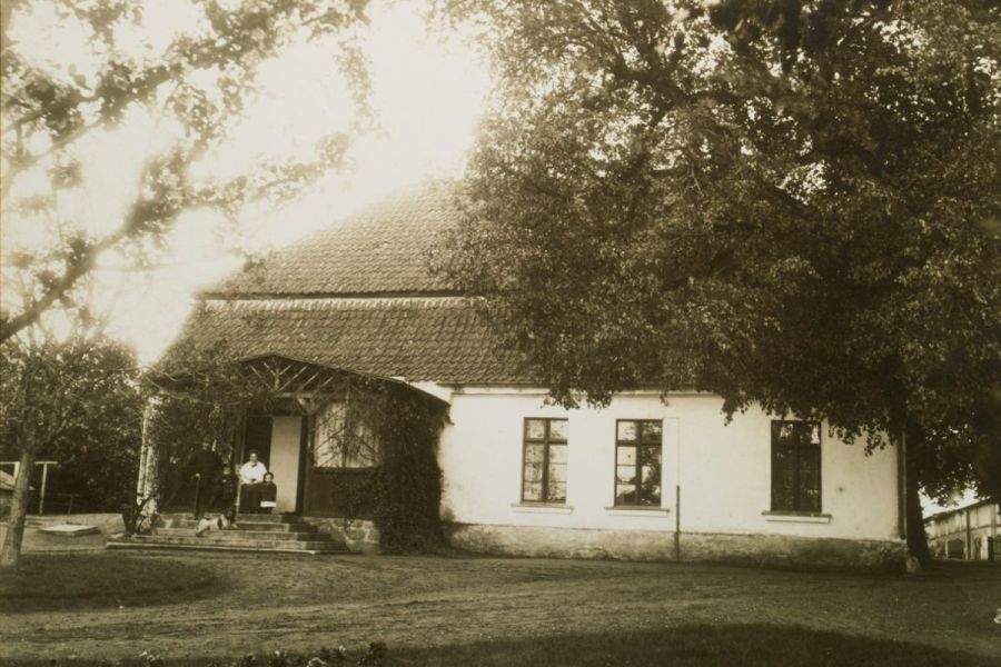 Dwór w Będominie przed 1912