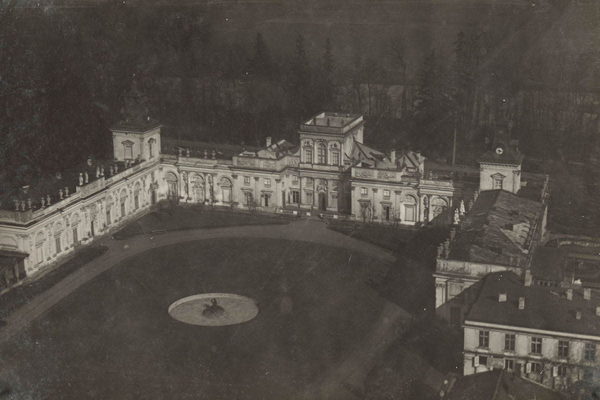 Warszawa Wilanów Pałac  1930