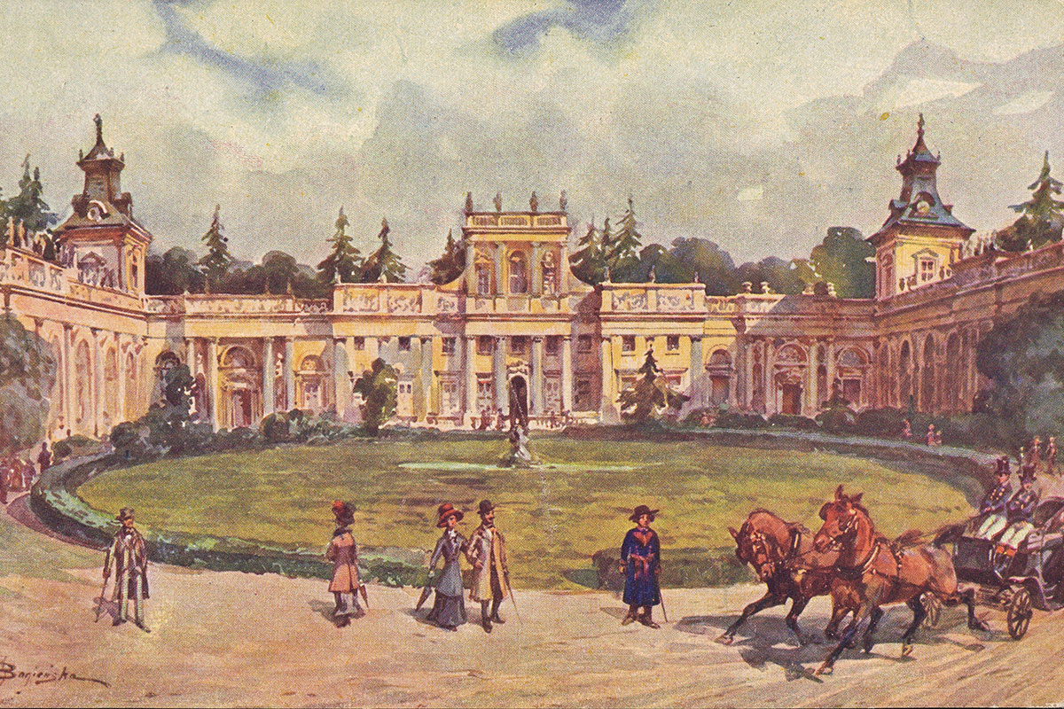Warszawa Wilanów Pałac 1905-1912