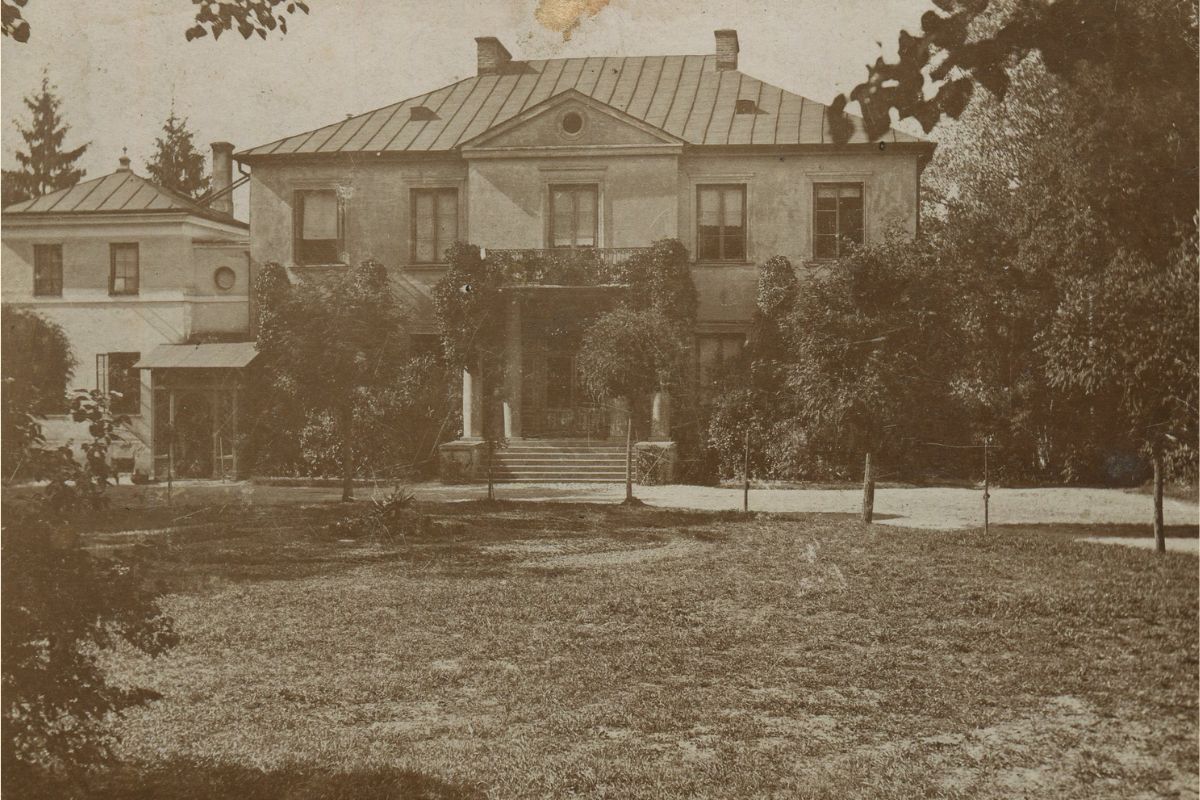 pałac w Grzegorzewicach przed 1905 r.