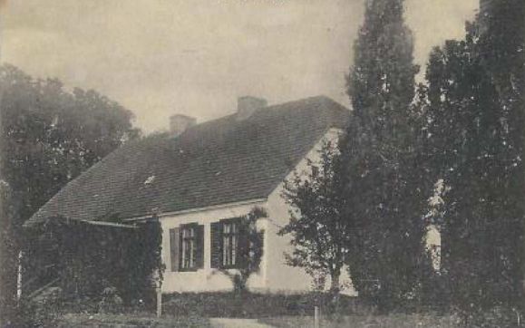 nieistniejący dwór w Gumieńcu 1925