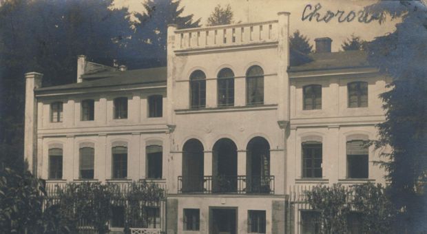 pałac w Chorowie w 1926 r.