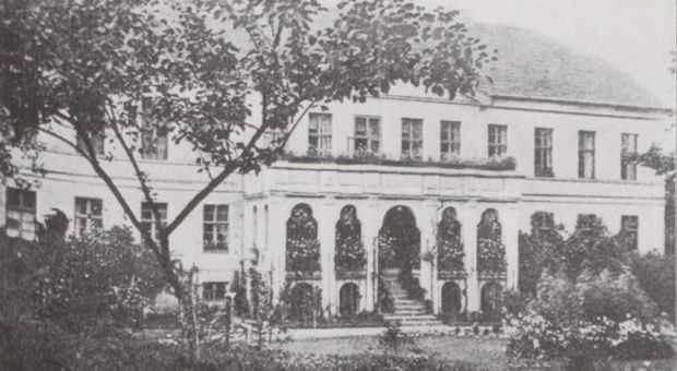 nieistniejący pałac w Osiekach 1920