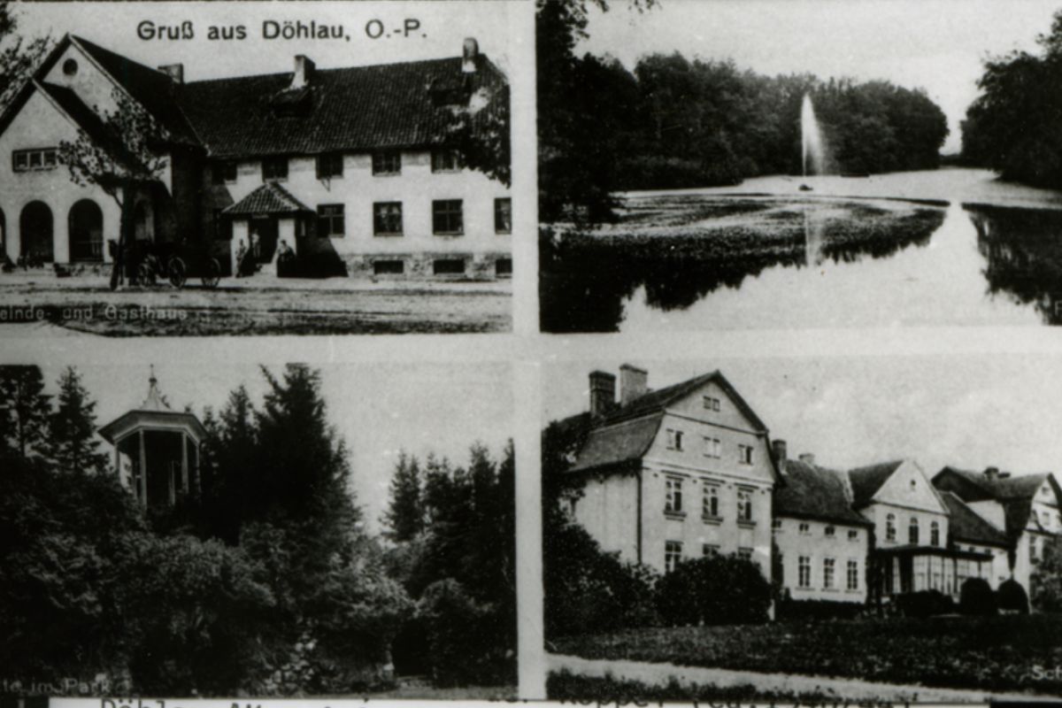 pałac w Dylewie 1937 - 1942