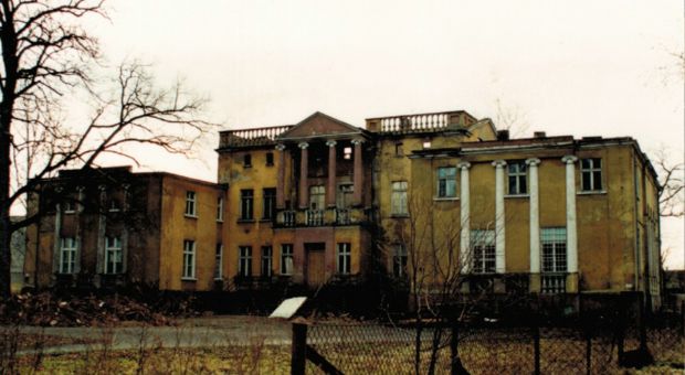 pałac w Bolechowie lata 90-te XX w.