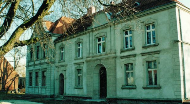 pałac w Boduszewie lata 90-te XX w.