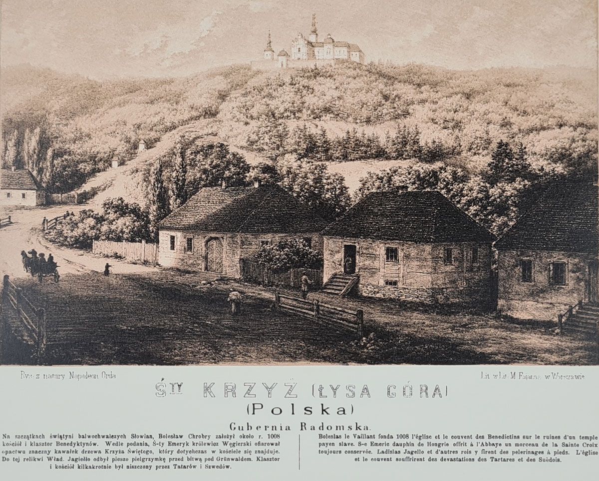Łysa Góra - Napoleon Orda- reprint w passpartout