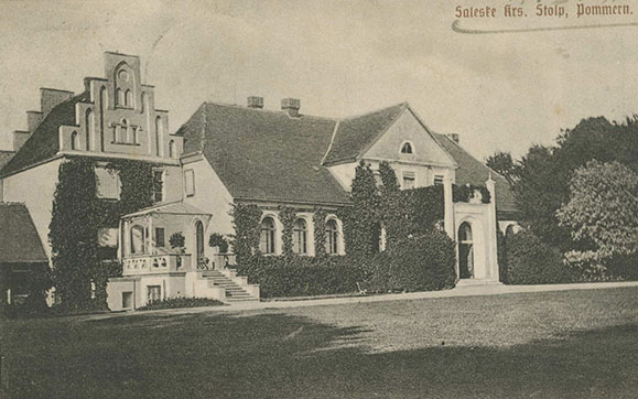 pałac w Zaleskich 1919
