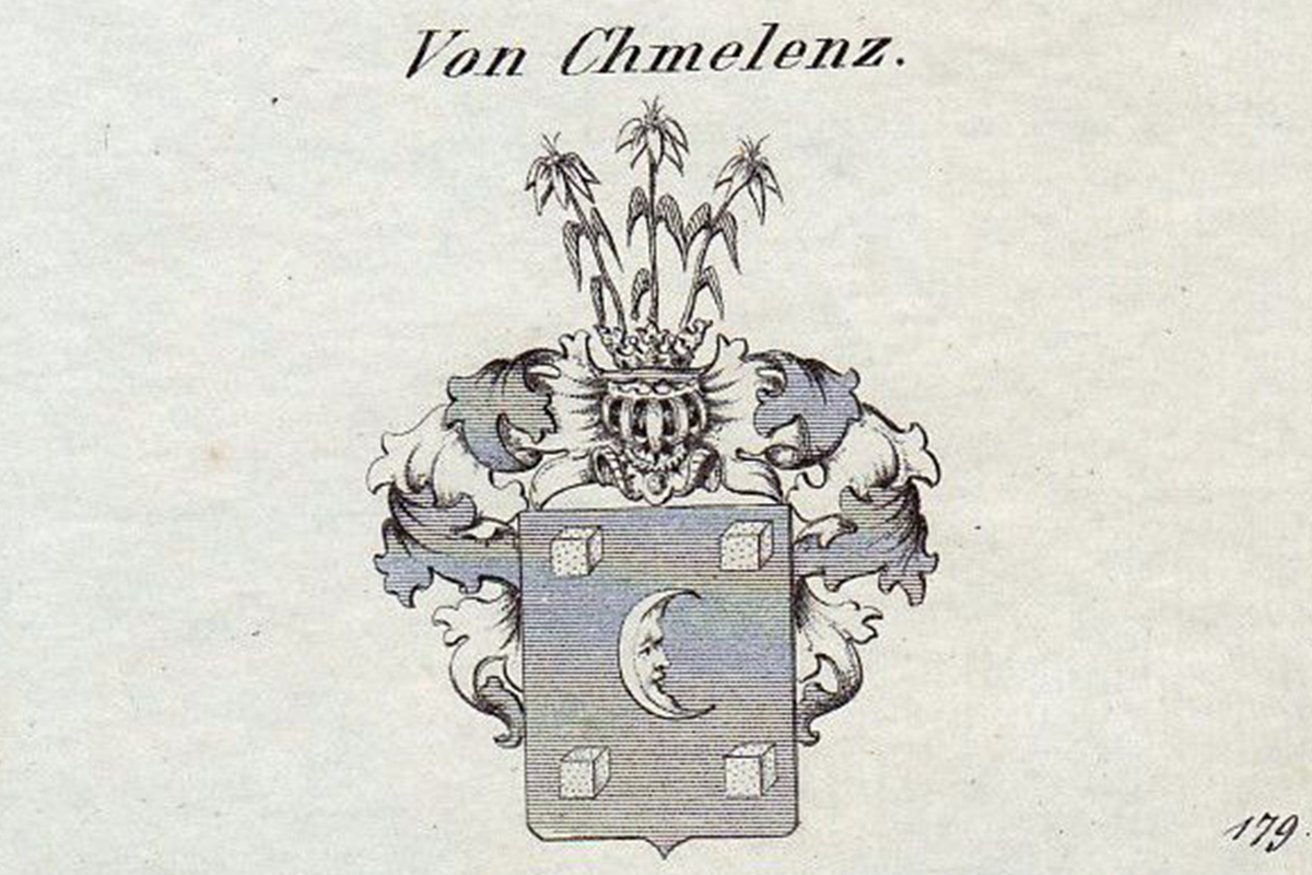 Herb rodu von Chmelenz 1820