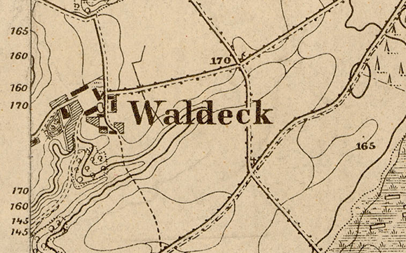 mapa Waldeck