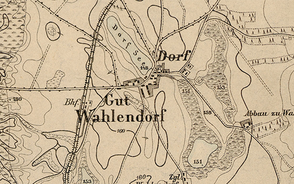 mapa Gut Wahlendorf