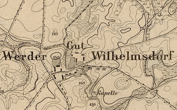mapa Gut Wilhelmsdorf