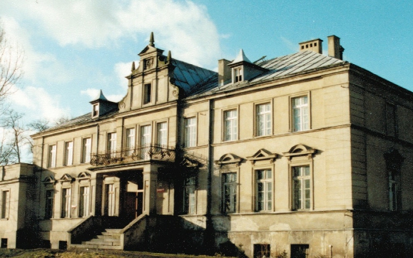 pałac w Niegolewie lata 90-te XX w.