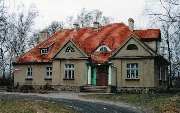 pałac w Czekanowie lata 90-te XX w.