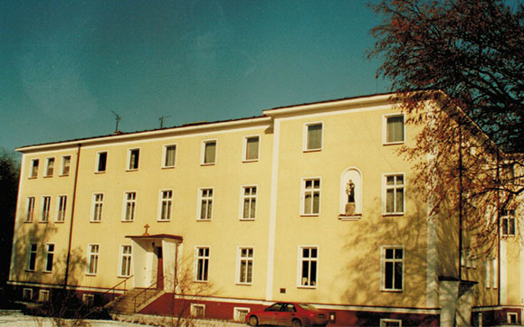 pałac w Chludowie lata 90-te XX w.