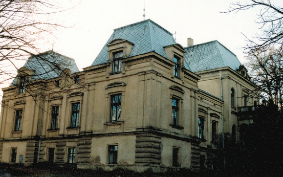 pałac w Redgoszczy lata 90-te XX w.