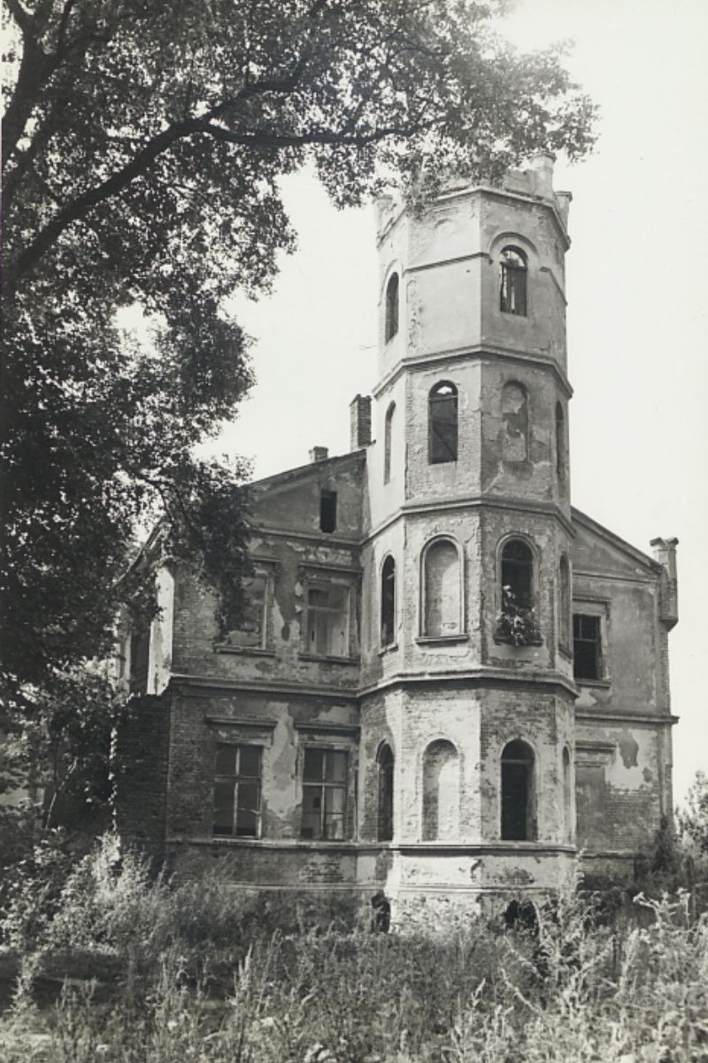 Pałac w Giżynie, 1992 r.