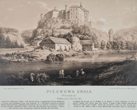 Pieskowa SkaÅ‚a - Napoleon Orda- reprint w passpartout