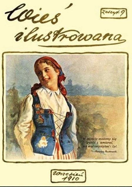 Wieś Ilustrowana rocznik 1910 - komplet