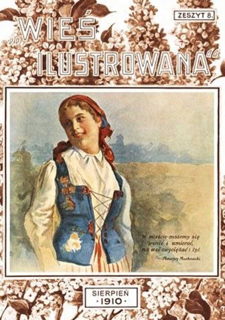 Wieś Ilustrowana zeszyt 8 (sierpień) - 1910