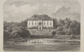 pałac Świdno stara fotografia