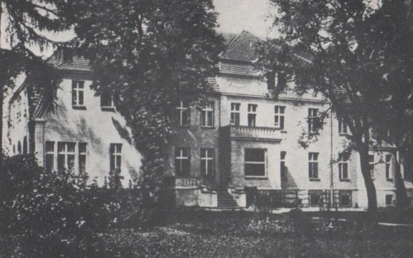 pałac w Rzechcinie niem. Rexin, między 1912 a 1945