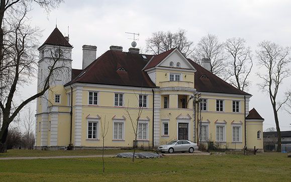 pałac w Serokach- Parceli