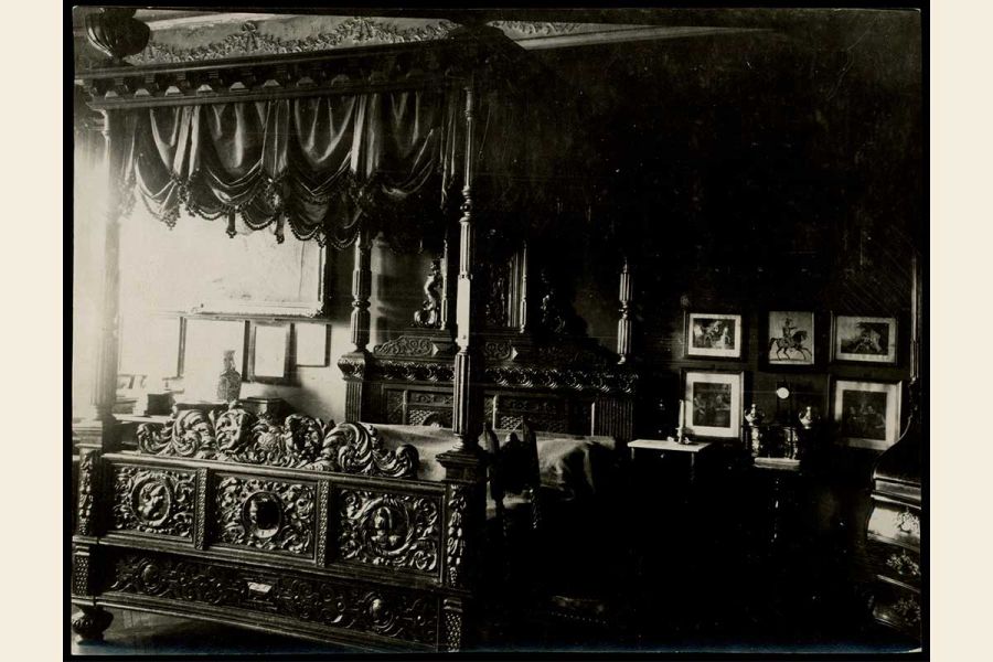 Dwór Niedźwiedź sypialnia 1916-1924