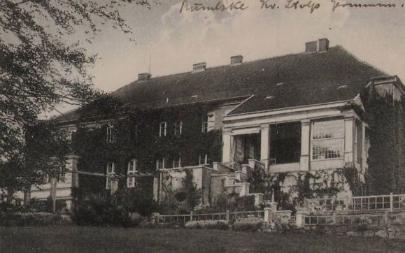 nieistniejący pałac w Rumsku 1931