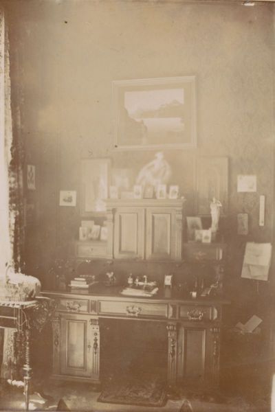 Dwór w Garbnie, Gabinet Elisabet Boehm 1894