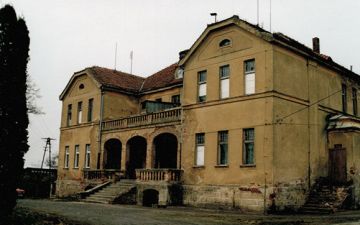 pałac w Brudzynie lata 90-te XX w.