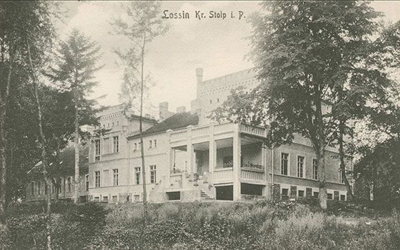 pałac w Łosinie 1917
