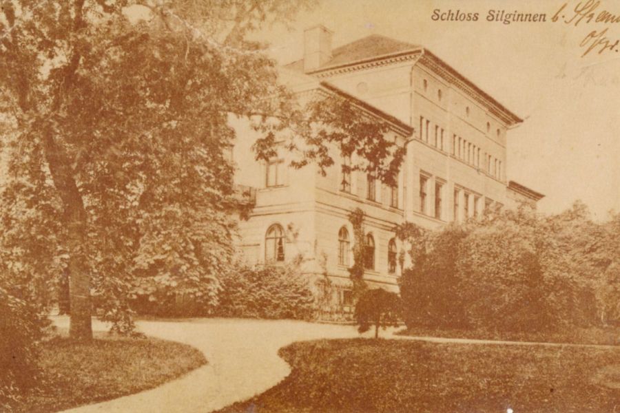 Pałac w Silginach, 1900 - 1915