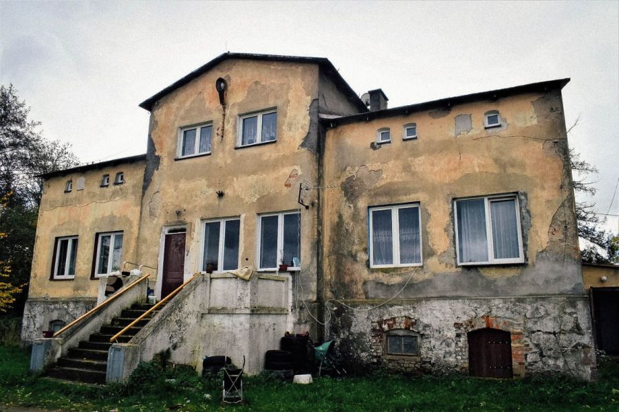 Pierwszy dwór rodziny von der Osten w Krępkowicach