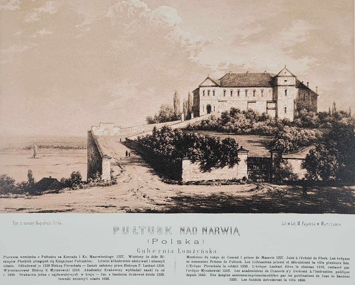 Pułtusk - Napoleon Orda- reprint w passpartout