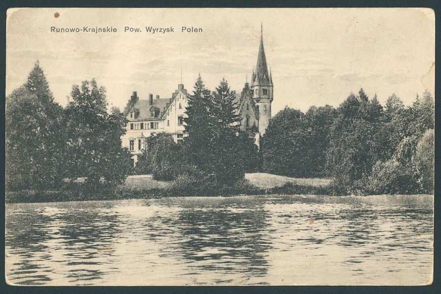 Pałac Runowo Krajeńskie 1906