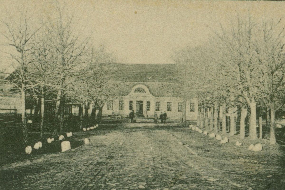 pałac w Cecenowie stara fotografia