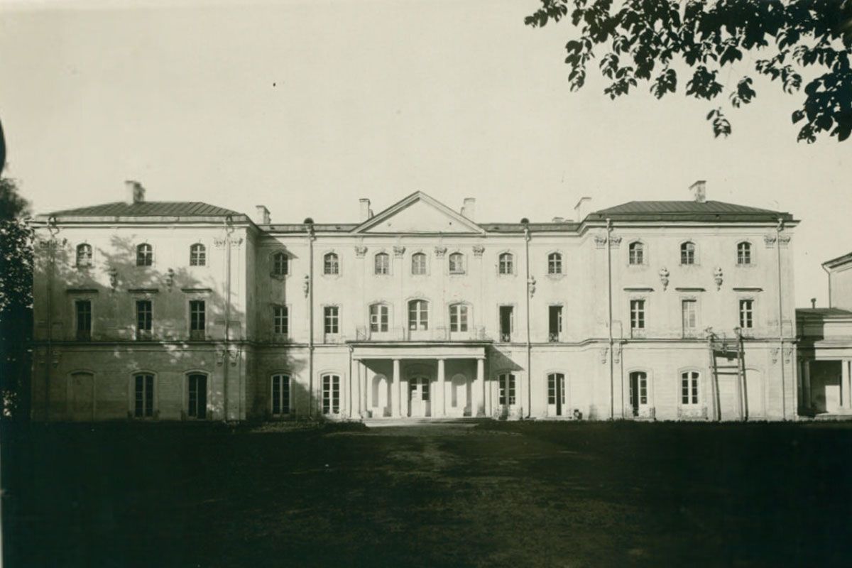 pałac Branickich w Białymstoku 1931
