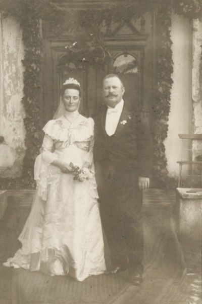 Srebrne Gody Ottona i Elisabet Boehm, Garbno 1905