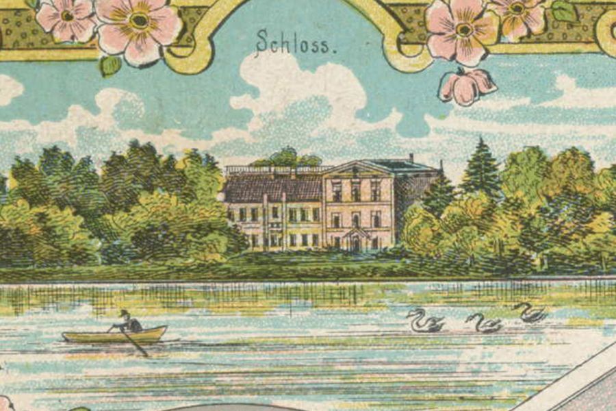 Pałac w Unichowie 1902 r.