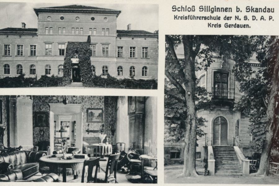 Pałac w Silginach, 1930 - 1937