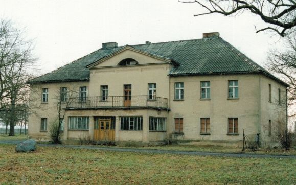 pałac w Czachorowie lata 90-te XX w.